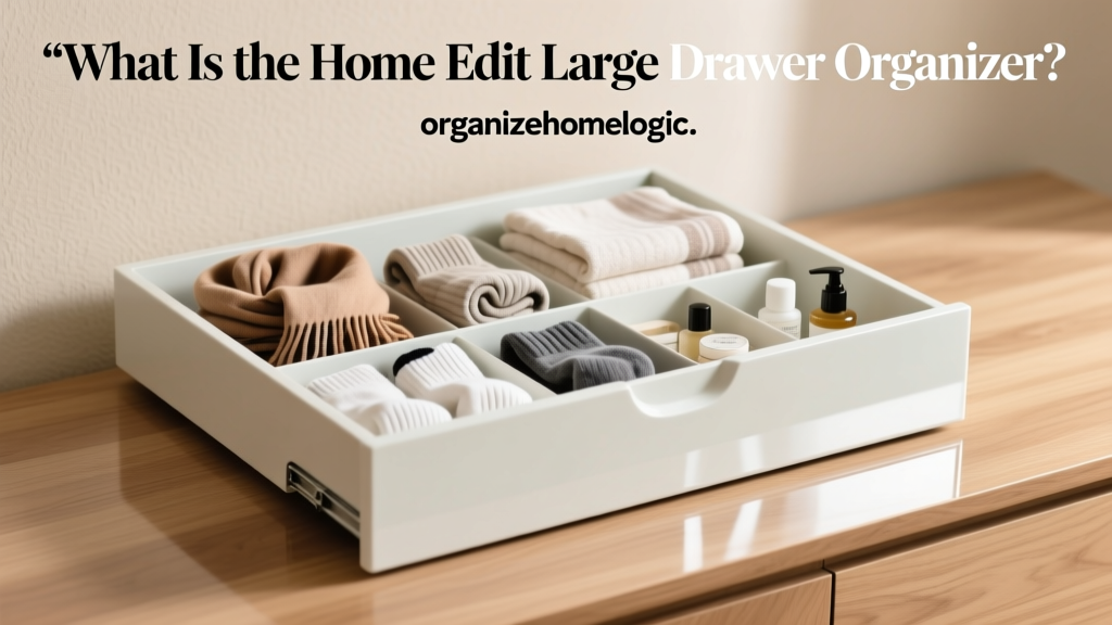 What Is the Home Edit Large Drawer Organizer?