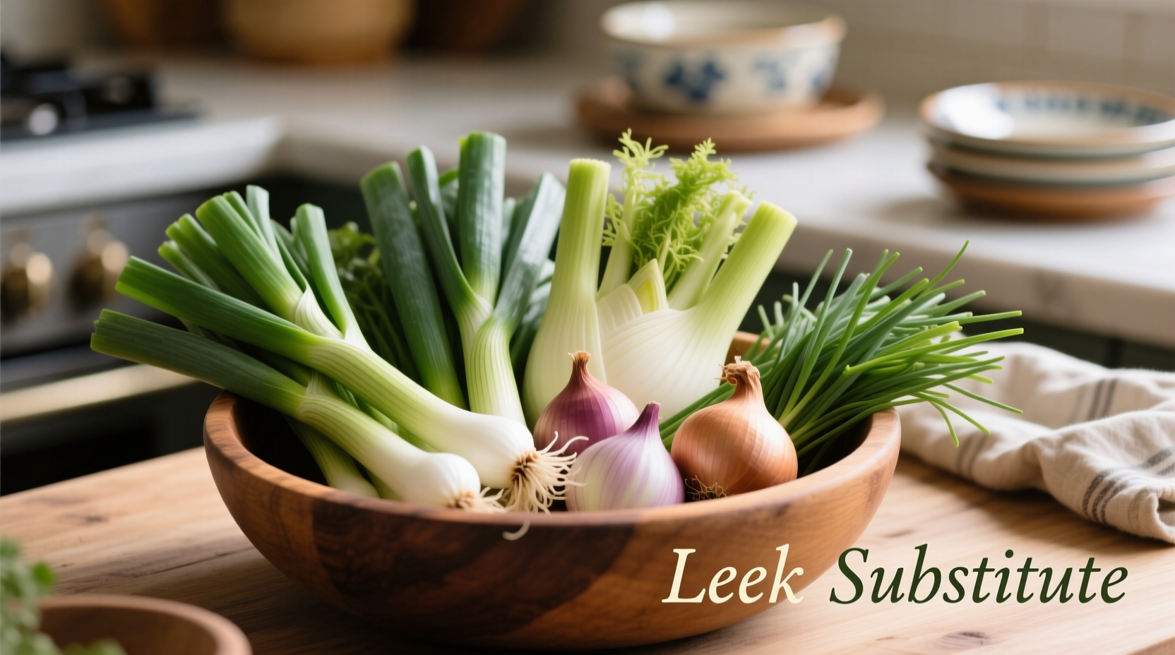what to use instead of a leek in recipes