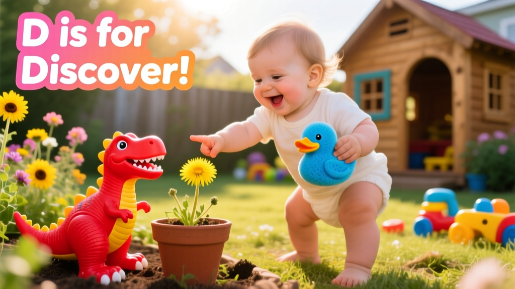 Starting With D: Practical, Evidence-Based Strategies for Teaching the Letter D to Toddlers (Ages 2–4)