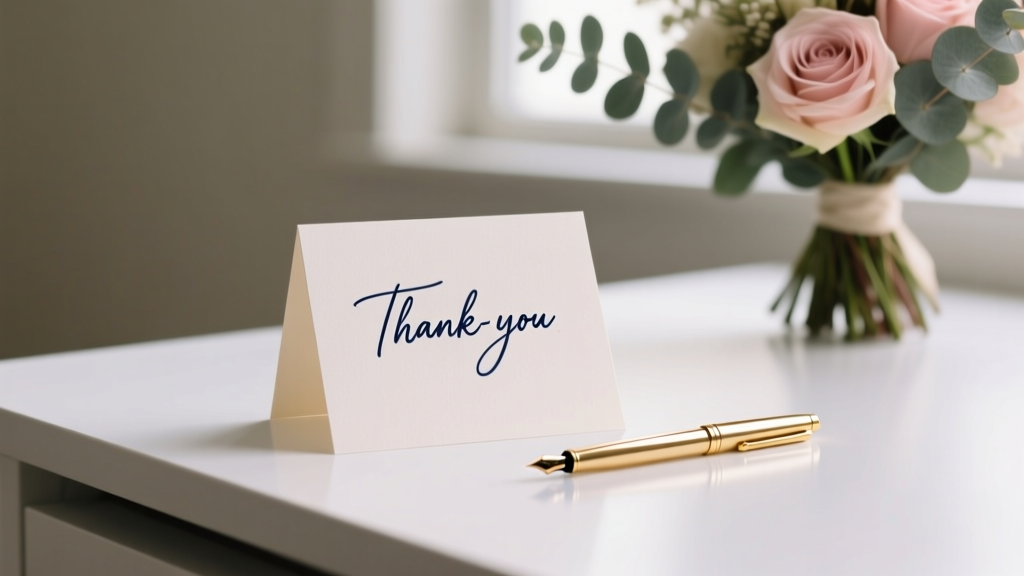 Wedding Thank You Cards for Money: 7 Polished Templates