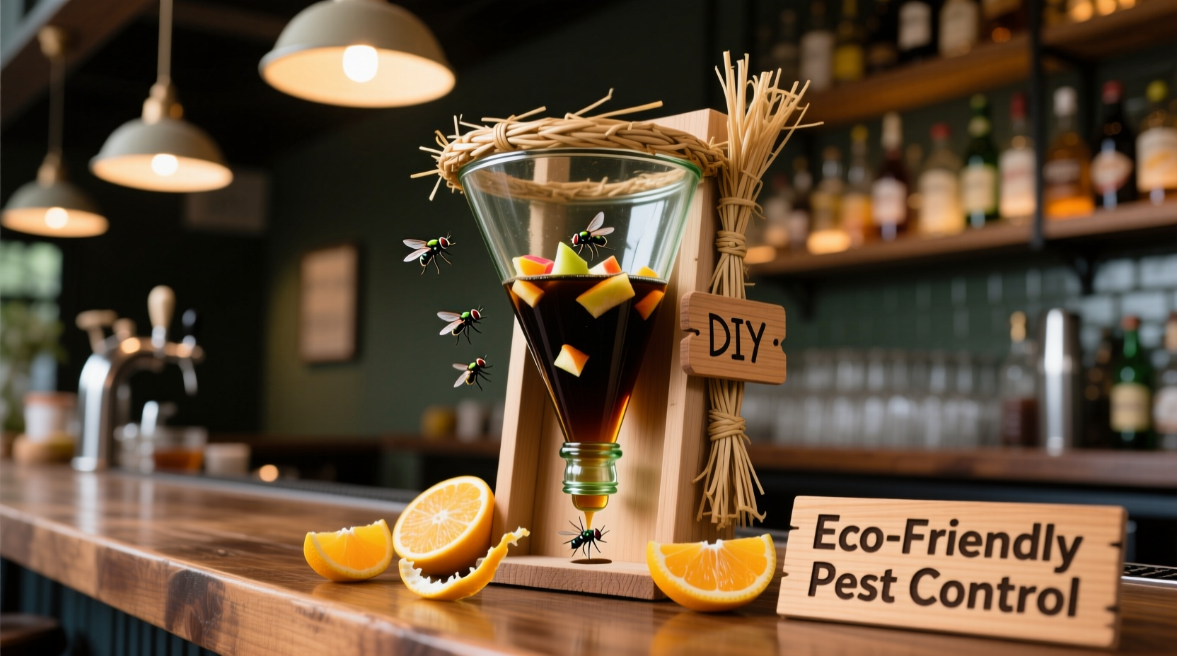 bottle traps for fruit flies in bars how to set them up naturally