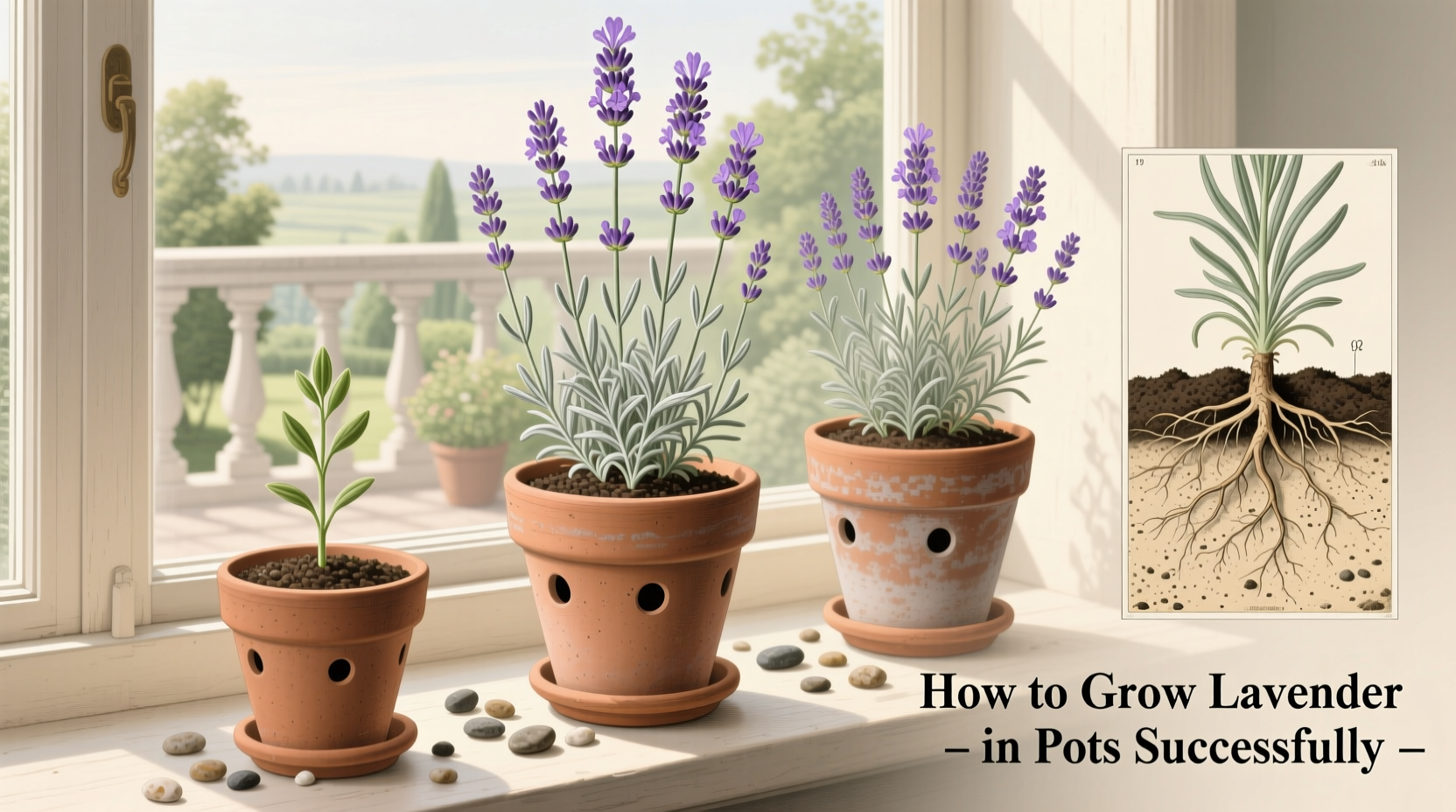 How To Grow Lavender In Pots