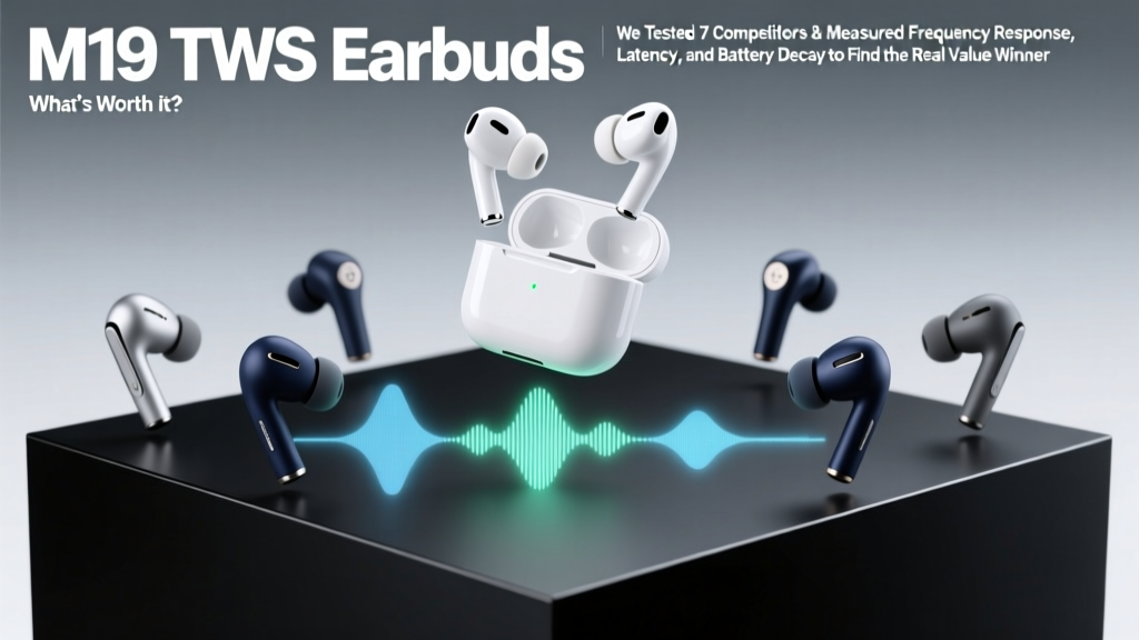 M19 TWS Earbuds: What’s Worth It? We Tested 7 Competitors & Measured Frequency Response, Latency, and Battery Decay to Find the Real Value Winner