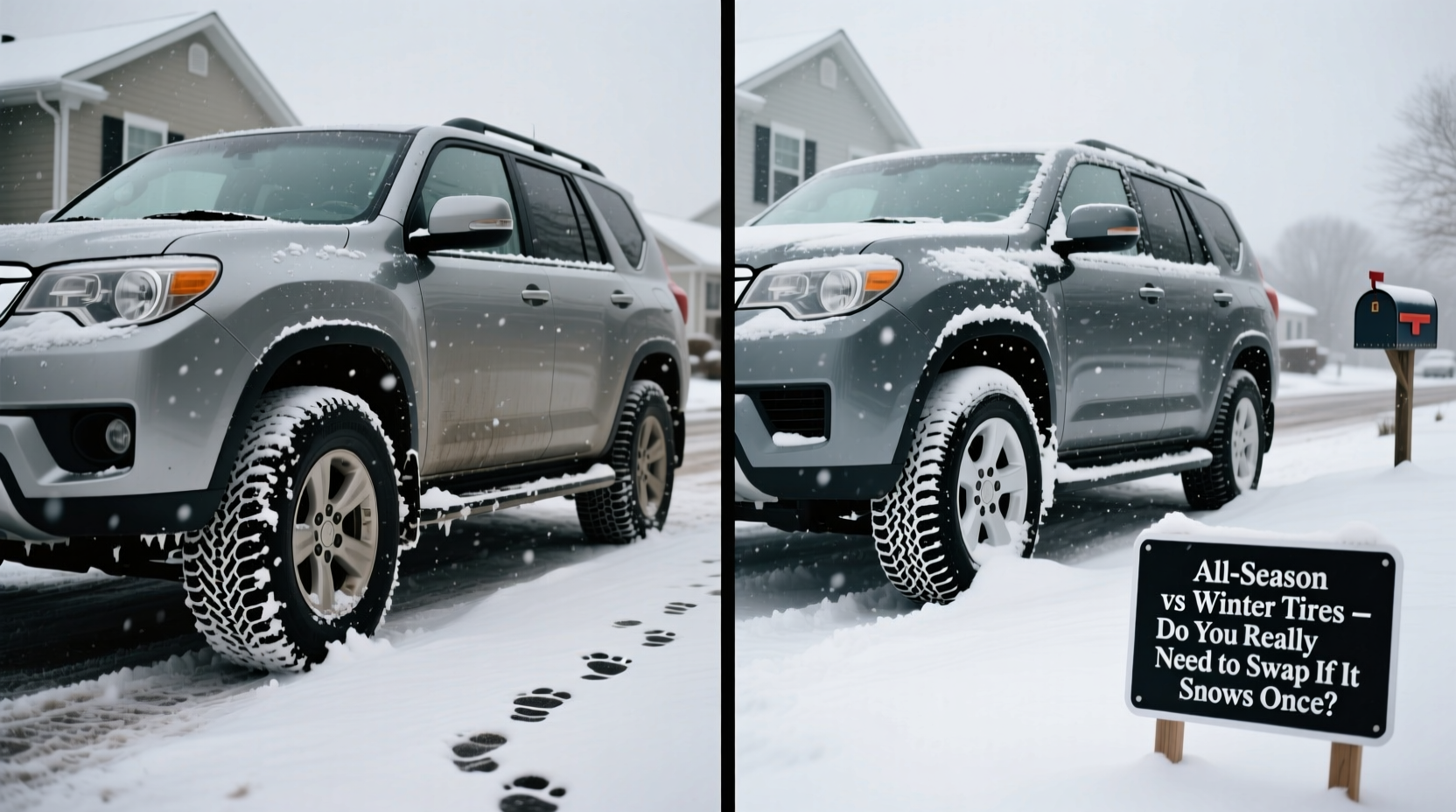 all season vs winter tires do you really need to swap them if it snows once