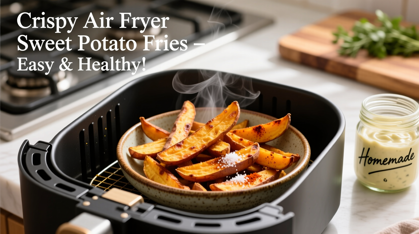 Perfect Air Fryer Sweet Potato Fries Recipe in 20 Minutes