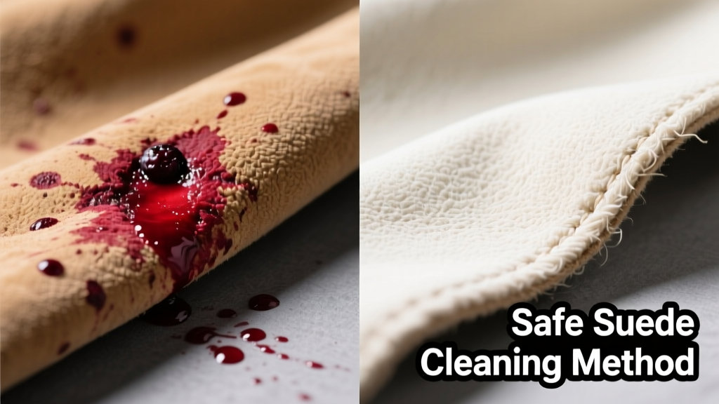 How to Remove Berry Juice from Suede Safely