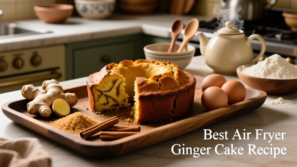 Crispy Air Fryer Ginger Cake Recipe (Spiced & Easy!)