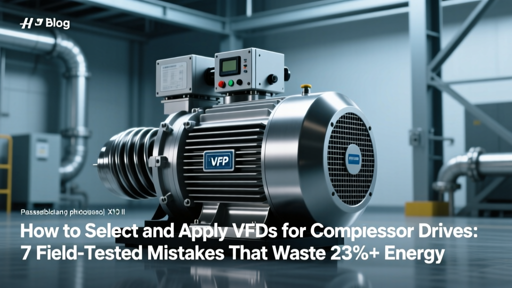 VFD Selection for Compressors: Fix 7 Energy-Wasting Mistakes