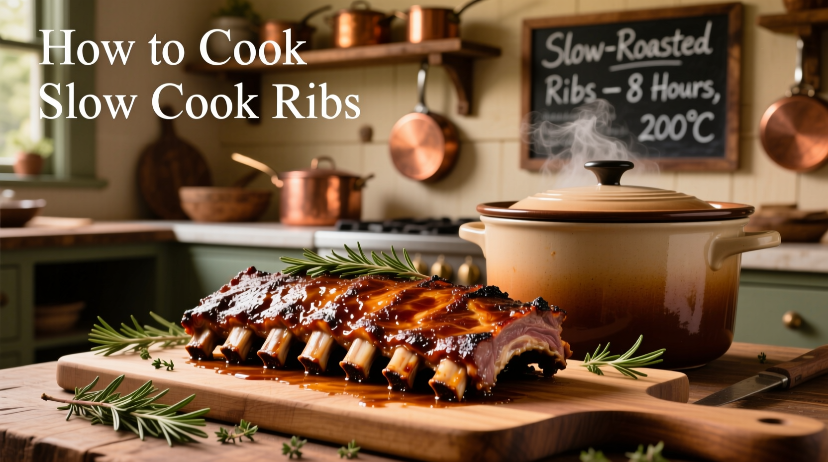 how to cook slow cook ribs
