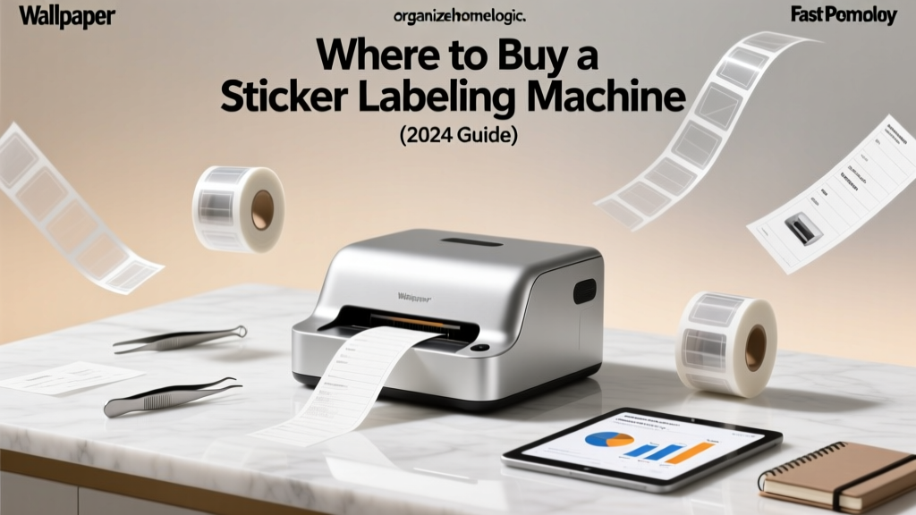 Where to Buy a Sticker Labeling Machine (2024 Guide)