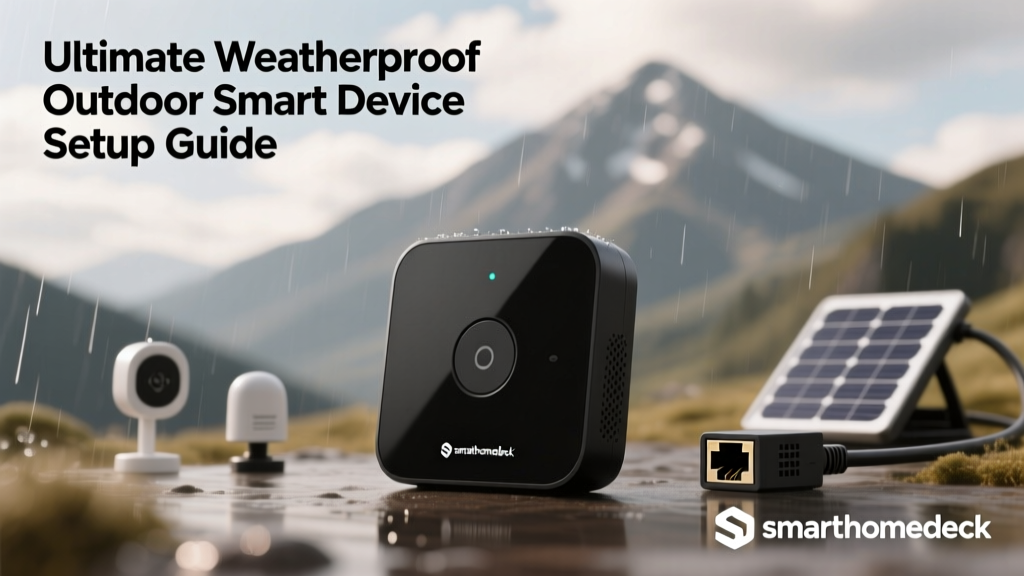 Ultimate Weatherproof Outdoor Smart Device Setup Guide