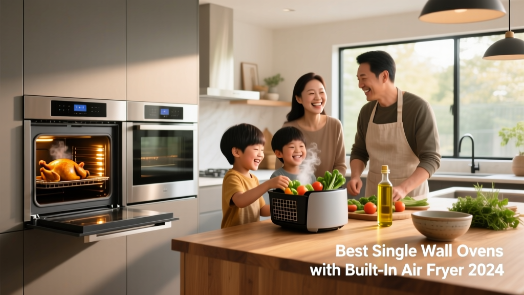 Best Single Wall Ovens with Built-In Air Fryer (2026)