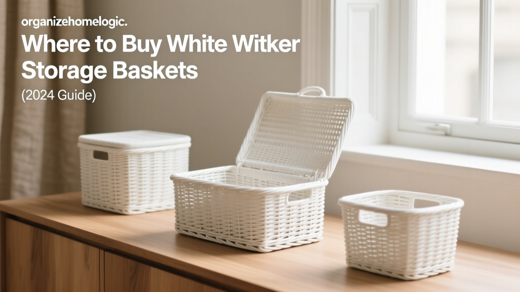 Where to Buy White Wicker Storage Baskets (2024 Guide)