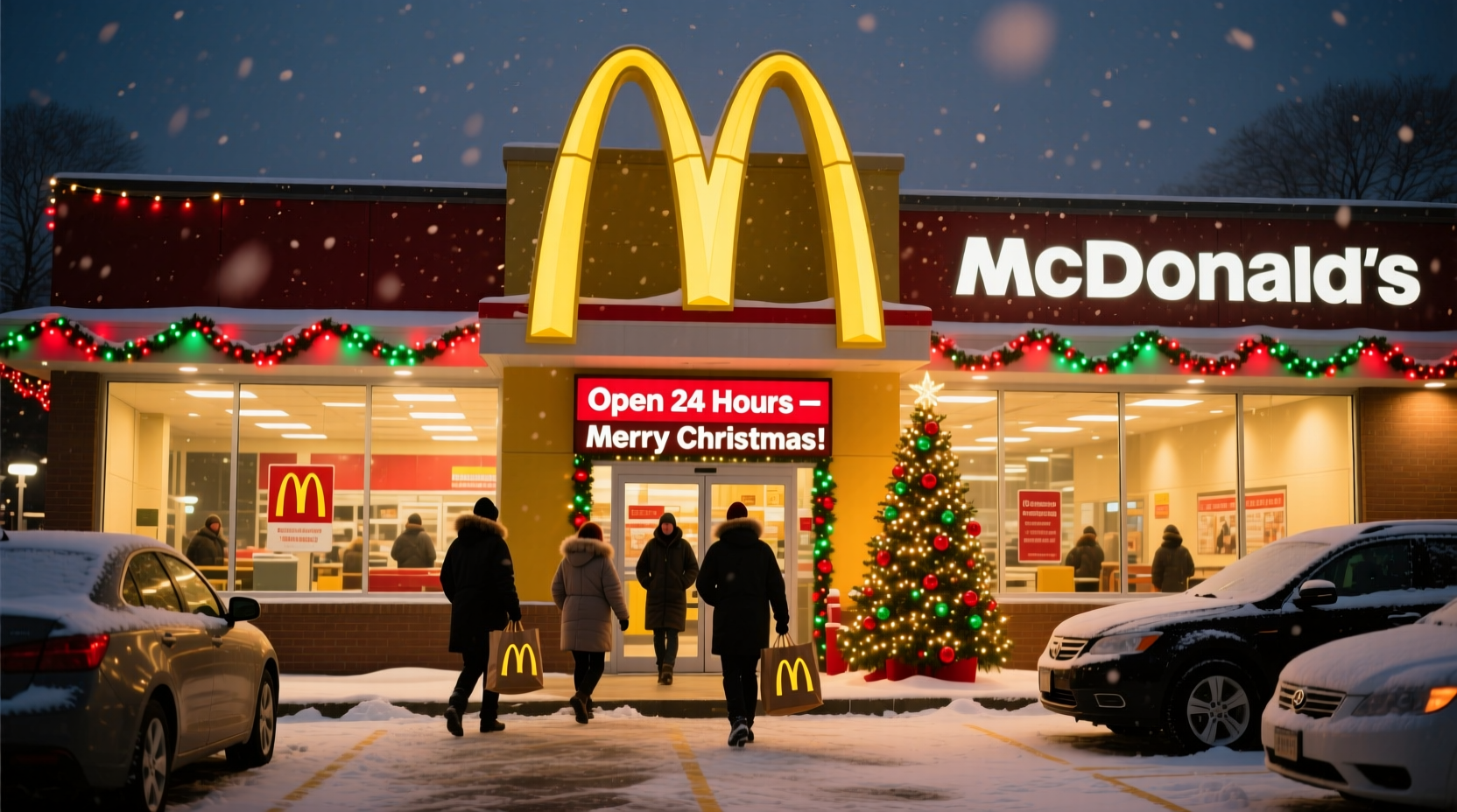 is mcdonald open on christmas