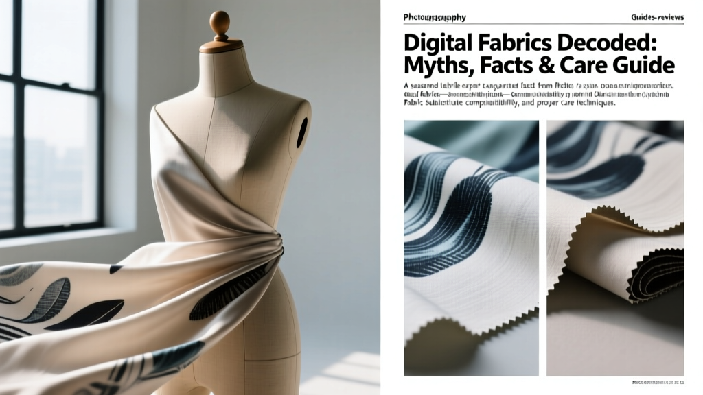 Digital Fabrics Decoded: Myths, Facts & Care Guide