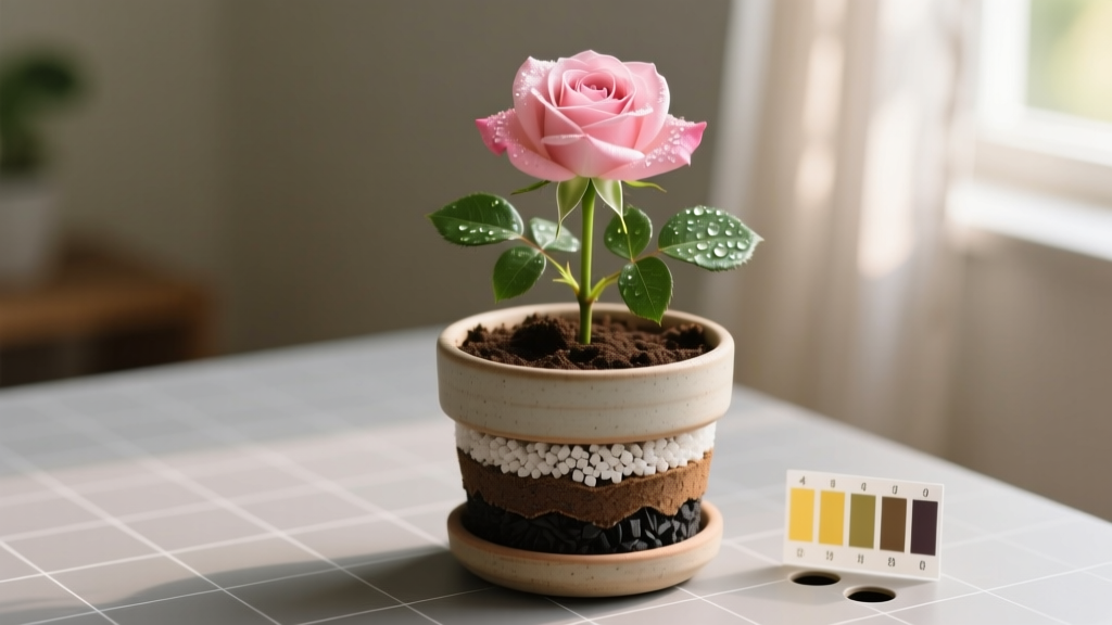Rose Indoor Soil Mix: 4-Ingredient pH-Balanced Blend (2026)