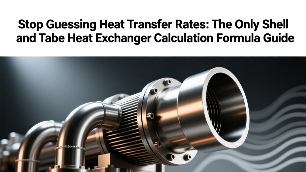 Shell & Tube Heat Exchanger Calculations: LMTD, UA, Fouling