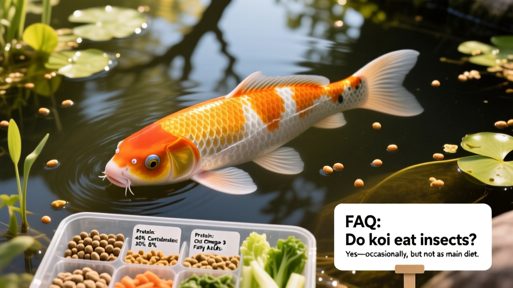 What Do Koi Fish Eat? Nutrition Facts & FAQ