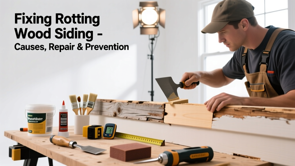 Fixing Rotting Wood Siding: Causes, Repair & Prevention