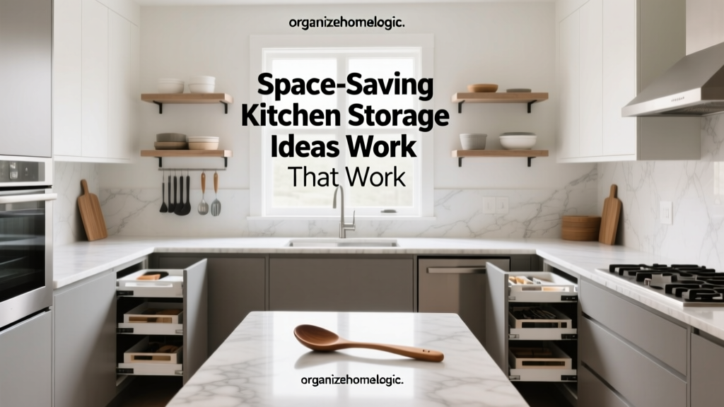 Space-Saving Kitchen Storage Ideas That Work