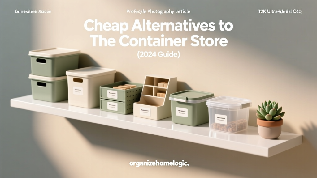 Cheap Alternatives to The Container Store (2024 Guide)
