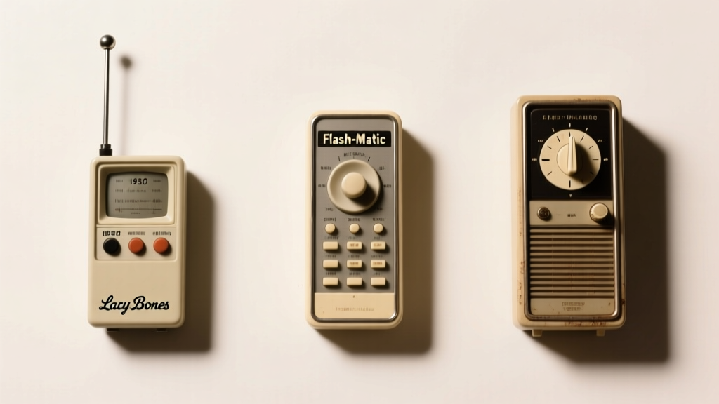 Early TV Remote Controls: The Wired & Light-Sensitive Origins