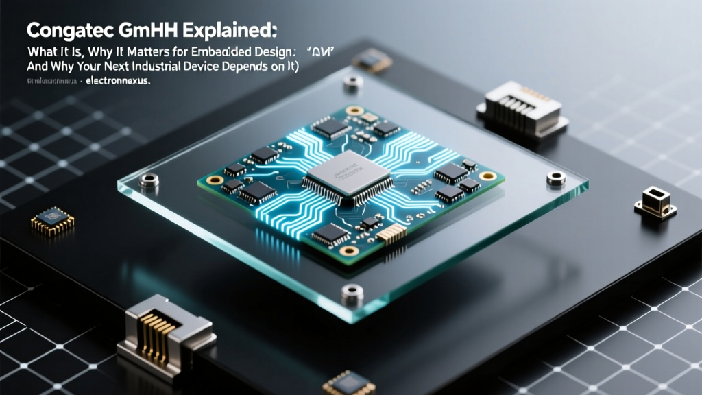 Congatec GmbH Explained: What It Is, Why It Matters for Embedded Design (And Why Your Next Industrial Device Depends on It)