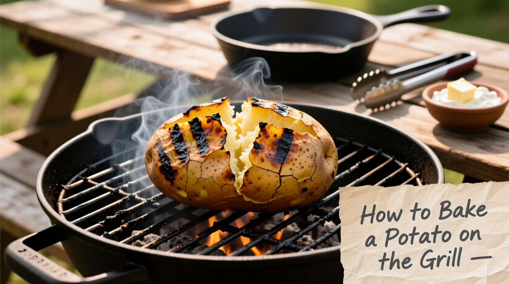 Grill Perfect Baked Potatoes: 45-Minute Method