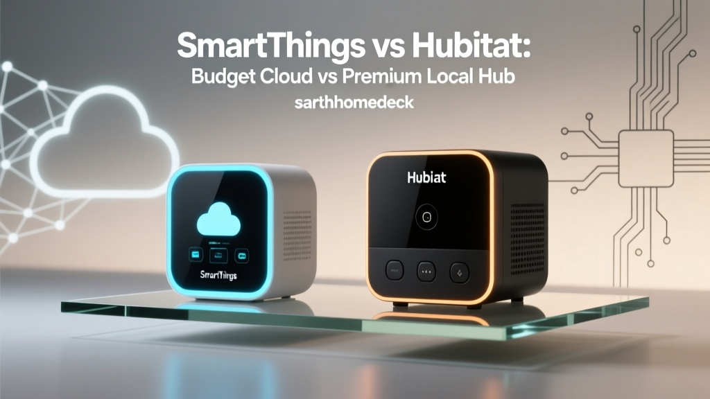 SmartThings vs Hubitat: Budget Cloud vs Premium Local Hub
