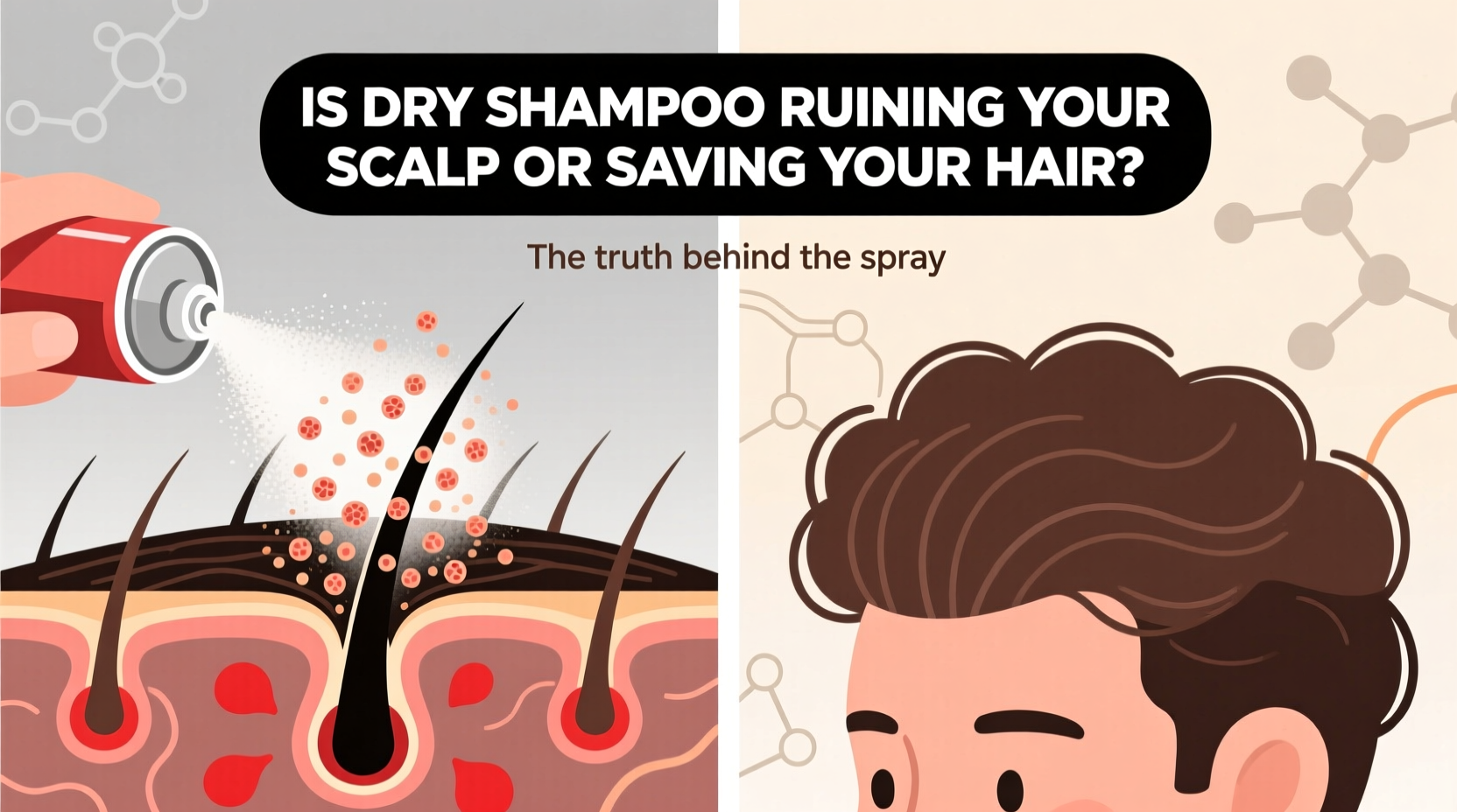 is dry shampoo ruining your scalp or saving your hair between washes