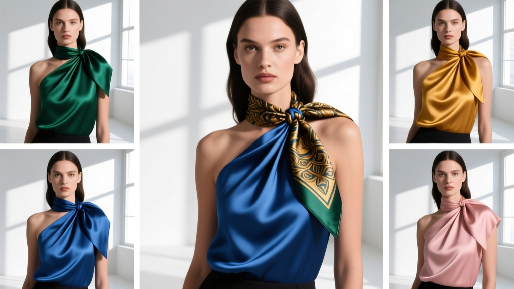 How to Style a Silk Scarf as a Top: 7 Chic Ways