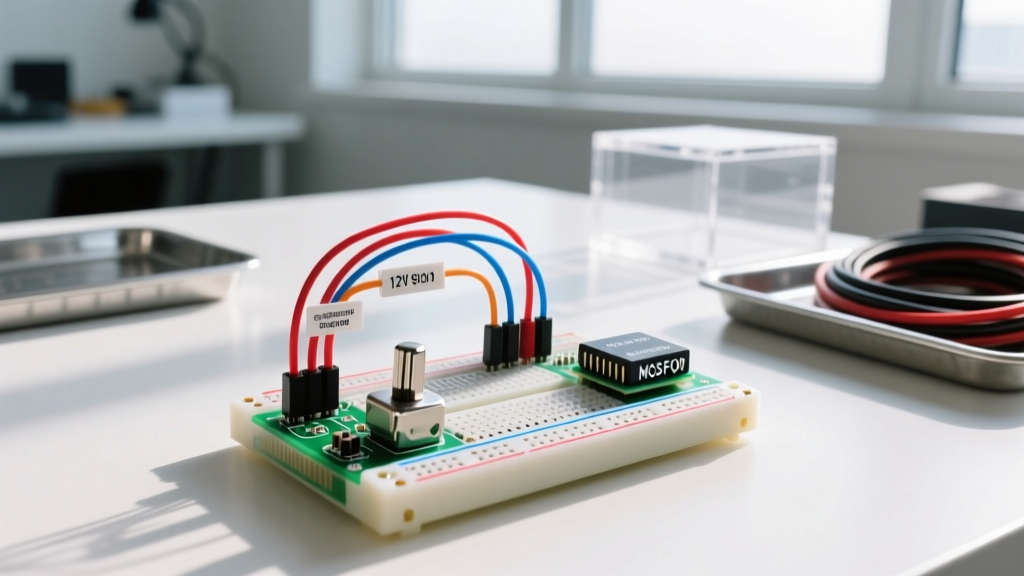 Designing a 12V Light Circuit with Switch: MOSFET PWM vs Mechanical