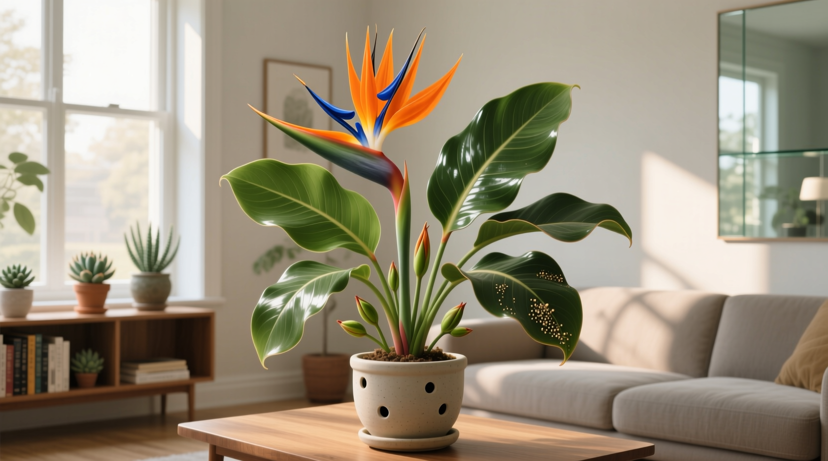 bird of paradise plant care indoor