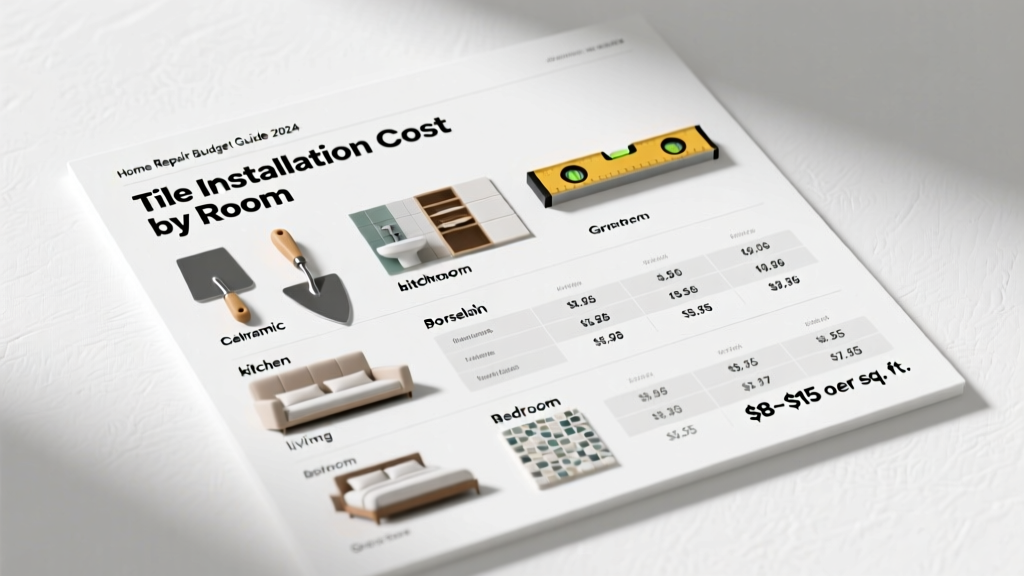 Tile Installation Cost: Price Guide by Room & Material