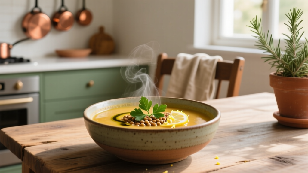 Authentic Mediterranean Lentil Soup Recipe (30 Minutes)