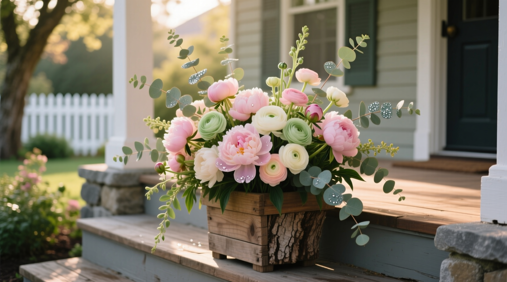 flowers for front porch