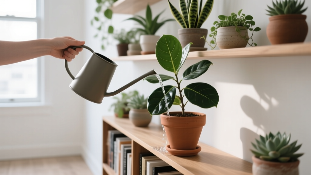 Water Plants Up High Indoors: 7 Spill-Free Methods (2026)