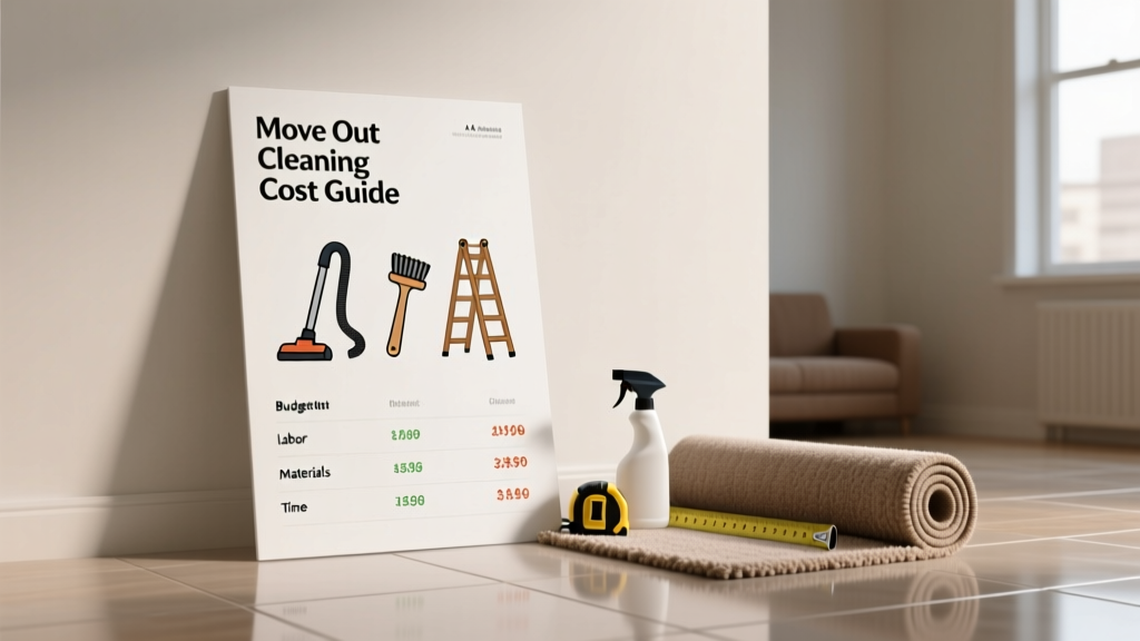 Move Out Cleaning Cost: Price Guide for Renters & Sellers