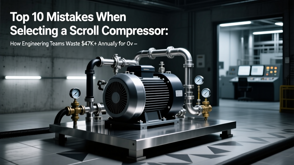 10 Scroll Compressor Selection Mistakes Costing $47K+/Year