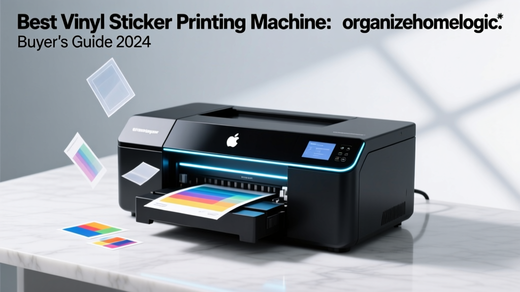 Best Vinyl Sticker Printing Machine: Buyer's Guide 2024