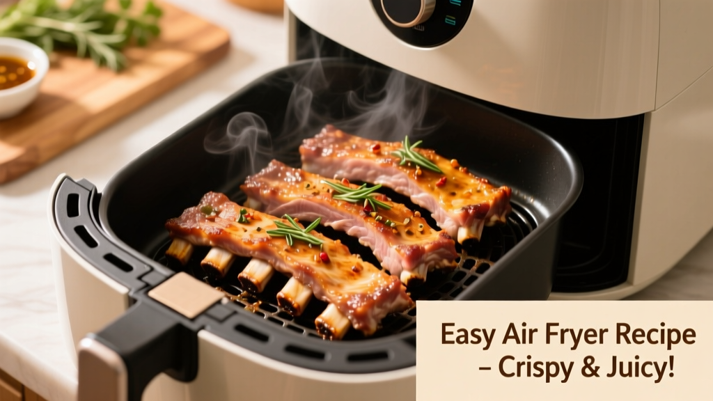 How to Air Fry Pork Loin Ribs: Crispy, Juicy & Easy