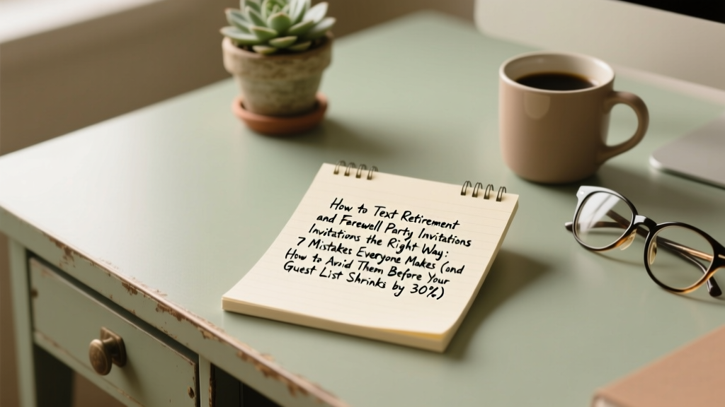 Text Retirement Invitations Right (2026)