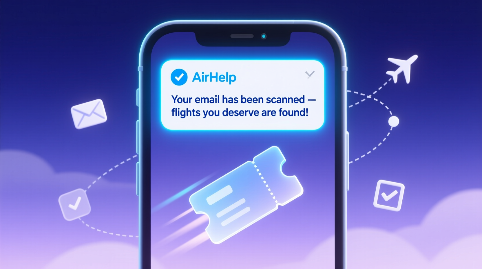 airhelp scans your email finds flights you deserve com
