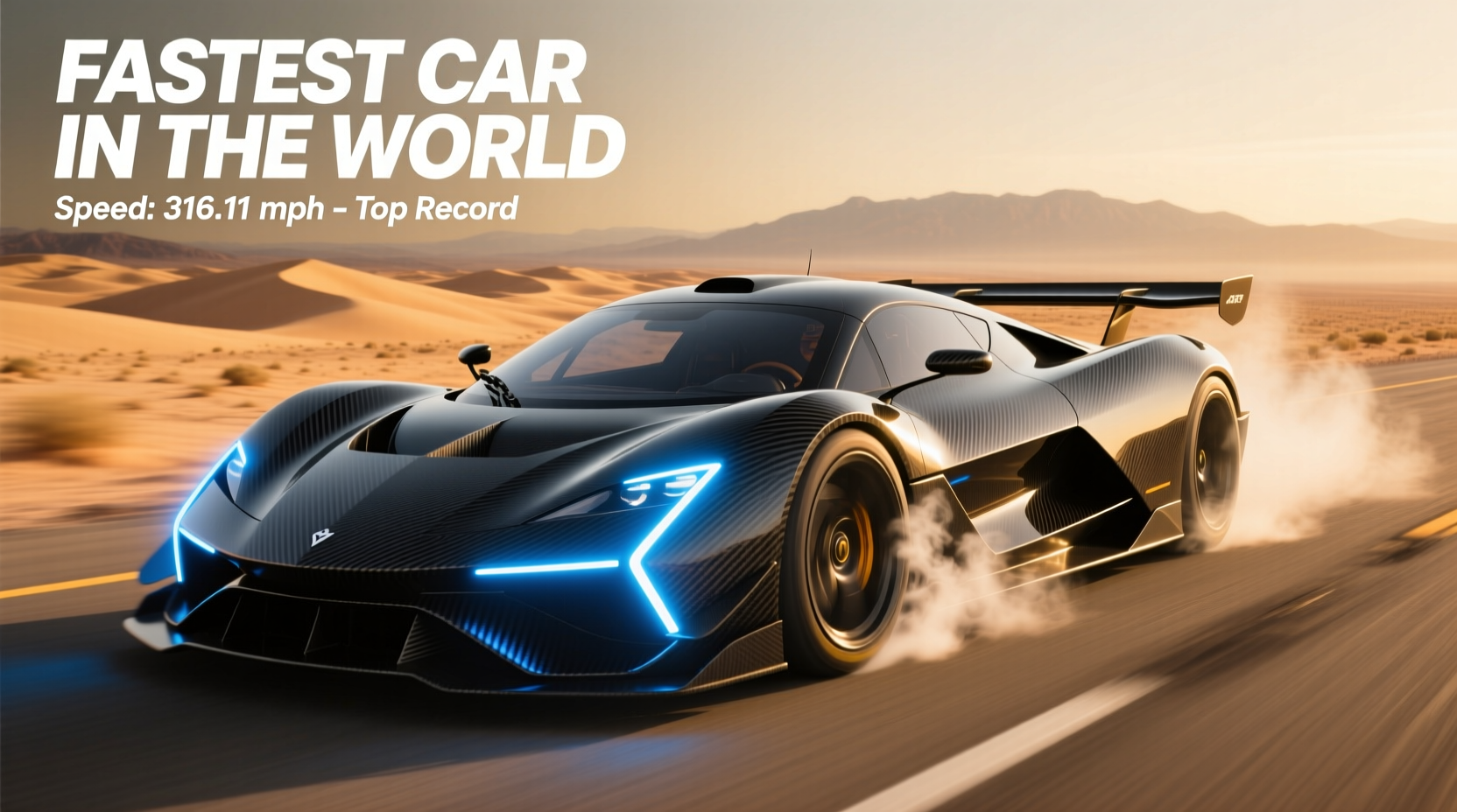 how fast does the fastest car in the world go