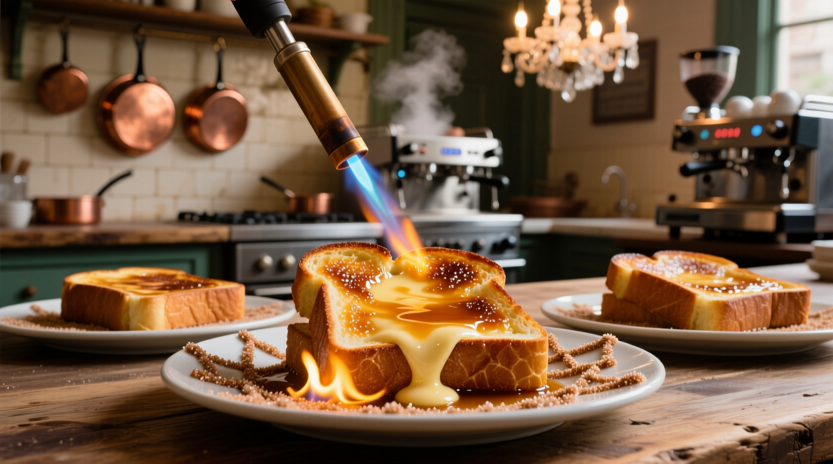 give your french toast the creme brulee treatment