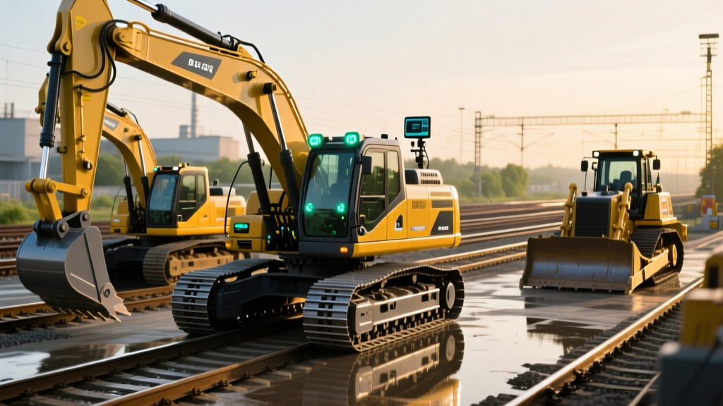 Smart Heavy Equipment Undercarriage Tech for Railroad Maintenance