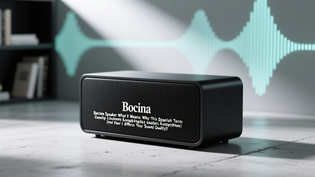 Bocina Speaker What It Means: Why This Spanish Term Confuses English Audiophiles (and Exactly How It Affects Your Sound Quality)