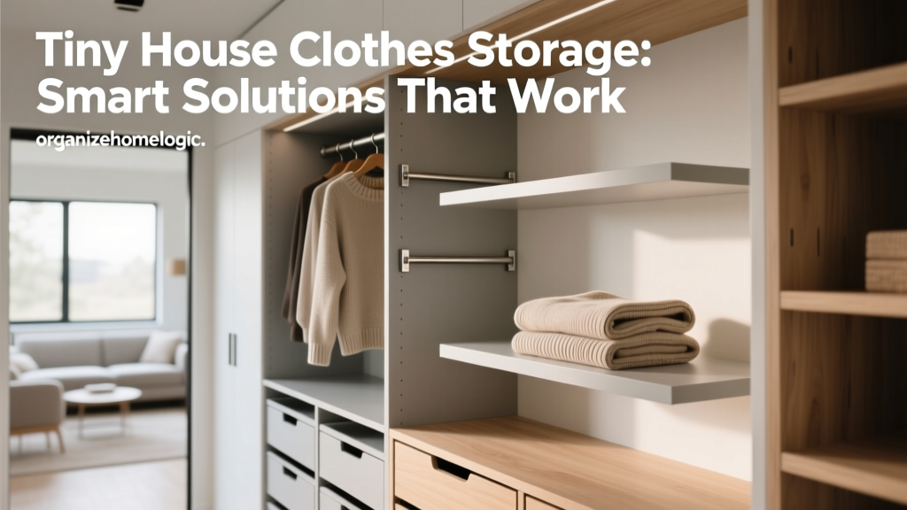Tiny House Clothes Storage: Smart Solutions That Work