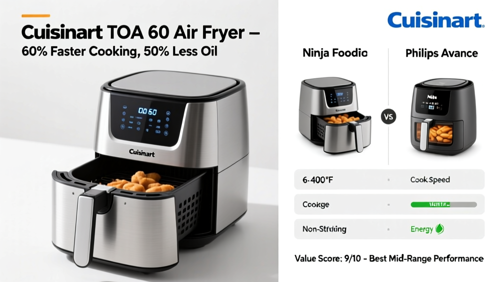 Cuisinart TOA 60 Air Fryer Review & Value Guide