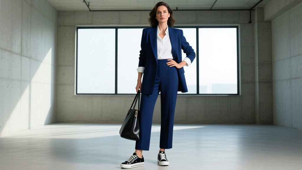 Yes, You Can Wear Sneakers With a Blazer—Here’s How